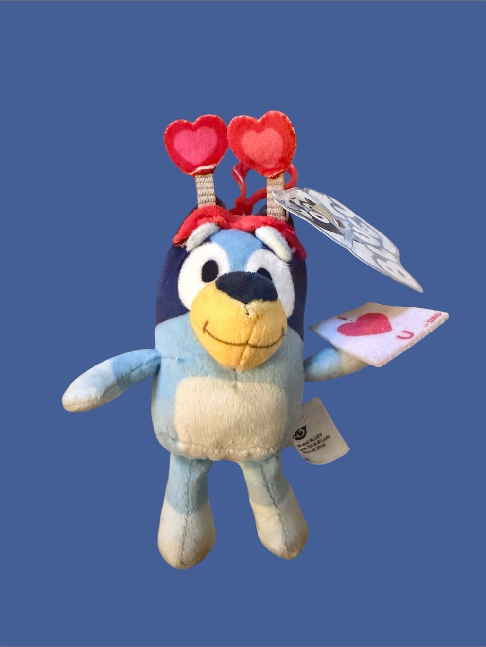 *new* Bluey Mini Bag Clip Plush